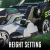 EGO POWER+ 600 Series 56-volt, 21-in Push Battery Lawn Mower with (1) 6 Ah Battery Included