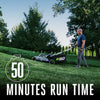 EGO POWER+ 600 Series 56-volt, 21-in Self-propelled Battery Lawn Mower with (1) 6 Ah Battery Included