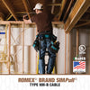 Southwire 25-ft 14 / 2 / Romex SIMpull Solid Indoor CU NM-B W/G Individual pack ( By-the-roll )