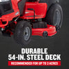 CRAFTSMAN T3200 Turn Tight 54-in 24 -HP V-twin Gas Lawn tractor
