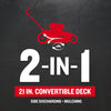 CRAFTSMAN M100 21-in Gas Push lawn mower with 140-cc Briggs and Stratton Engine