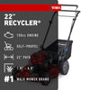 Toro Recycler with Smart Stow 22-in Gas Self-propelled lawn mower with 150-cc Briggs and Stratton Engine