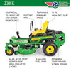 John Deere Z315E ZTrak 42-in 20 -HP V-twin Gas Zero-turn riding lawn mower
