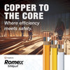 Southwire 250-ft 14 / 3 / Romex SIMpull Solid Indoor CU NM-B W/G Individual pack ( By-the-roll )