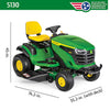 John Deere S130 42-in 22 -HP V-twin Gas Lawn tractor