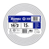 Southwire 15-ft 14 / 2 / Romex SIMpull Solid Indoor CU NM-B W/G Individual pack ( By-the-roll )